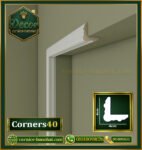 زوايا للحوائط فيوتك-Corners40-(الابعاد:240x4x4 cm)-Foam Wall Corners
