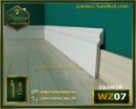وزر ارضيات فيوتك-(WZ.07)📏الابعاد:240*15 cm-✅ ميزة التركيب فوق الوزرة القديمة بدون تكسير أو إزالة