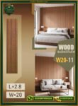 بديل الخشب (PVC-W20-11)- Wall Panel-بمقاس 280cm×20cm