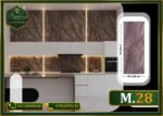 ألوح بديل الرخام-(PVC-M.28)-الابعاد:122cmX280cm