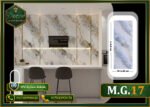 ألواح بديل الرخام PVC (M.G.17) مقاس 280×122