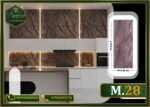 ألوح بديل الرخام-(PVC-M.28)-الابعاد:122cmX280cm