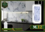 ألواح بديل الرخام PVC (M.G.12) مقاس 280×122