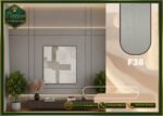 ألواح بديل شي بورد ( F38 )-122cmx280cm-PVC