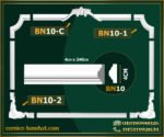 زواية حوائط فيوتك  BN10-2 -banohat-4cm