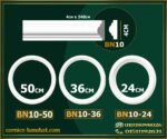 زواية حوائط فيوتك  BN10-2 -banohat-4cm